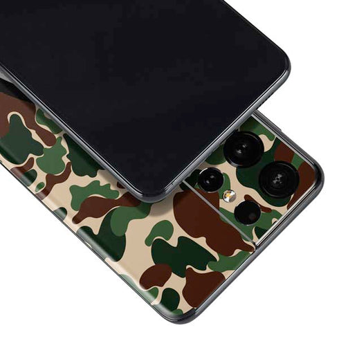 Shark Teeth Street Camo Galaxy S21 Ultra 5G Skin